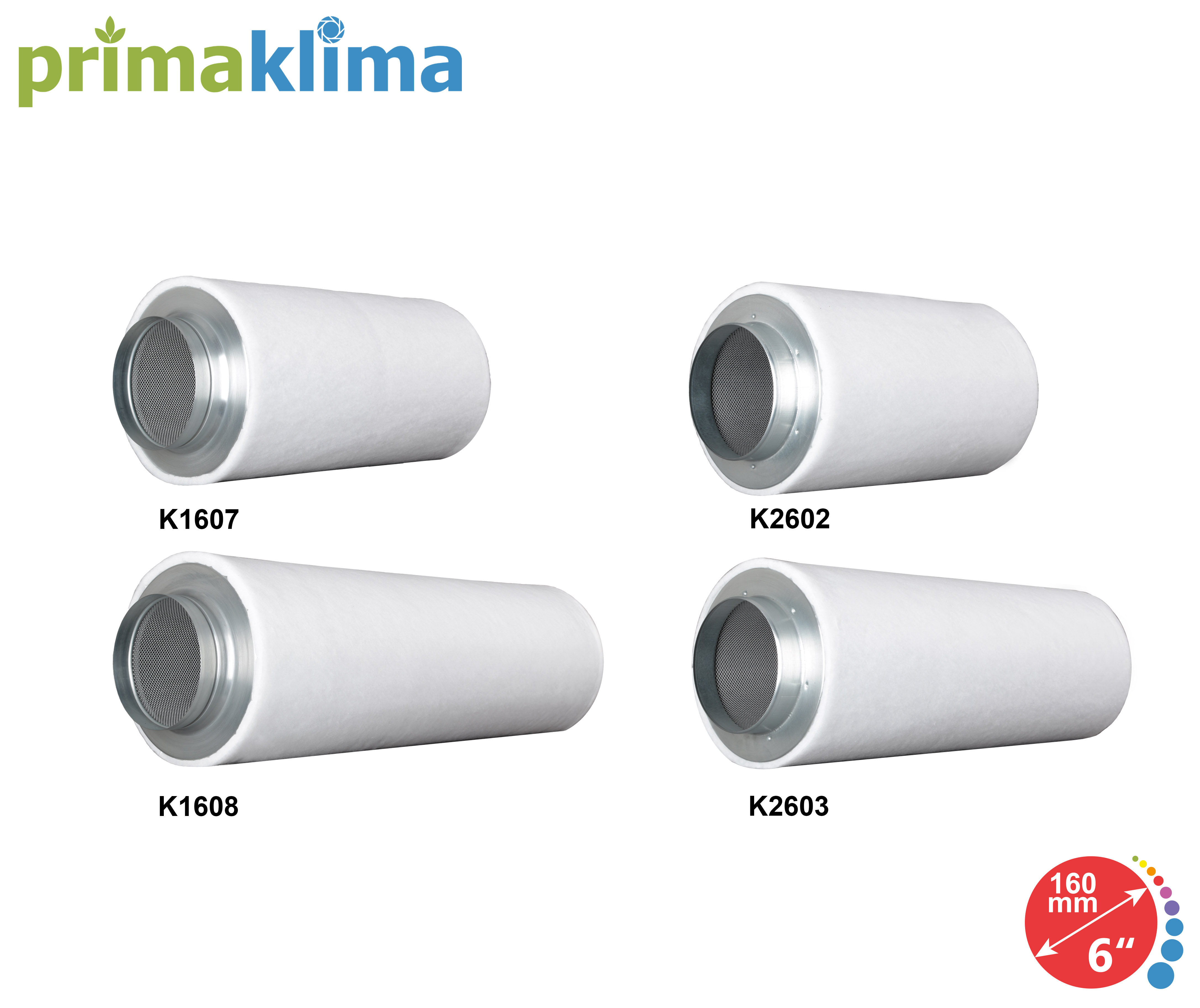 Prima Klima ECO-Filter K2602 - 620 m3/h - 160mm Foto2