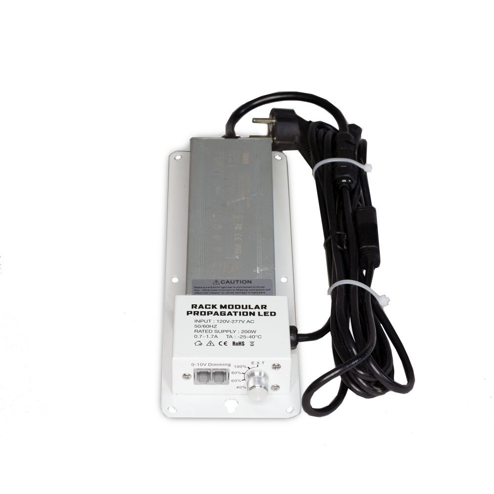 GENT G-LED Microgreens Dimmer-Rack komplett 200 W auf 2 Ebenen