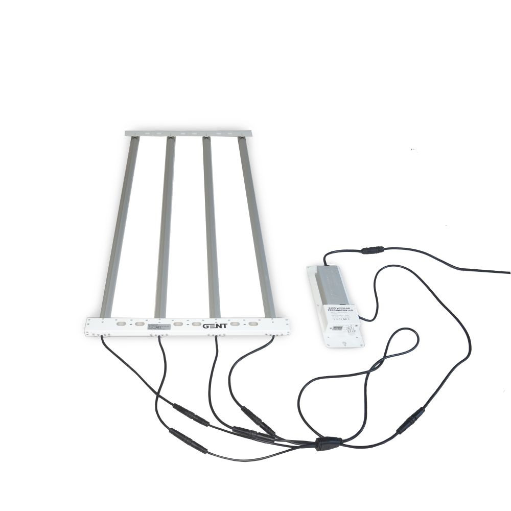 GENT G-LED Microgreens Dimmer-Rack komplett 200 W auf 2 Ebenen