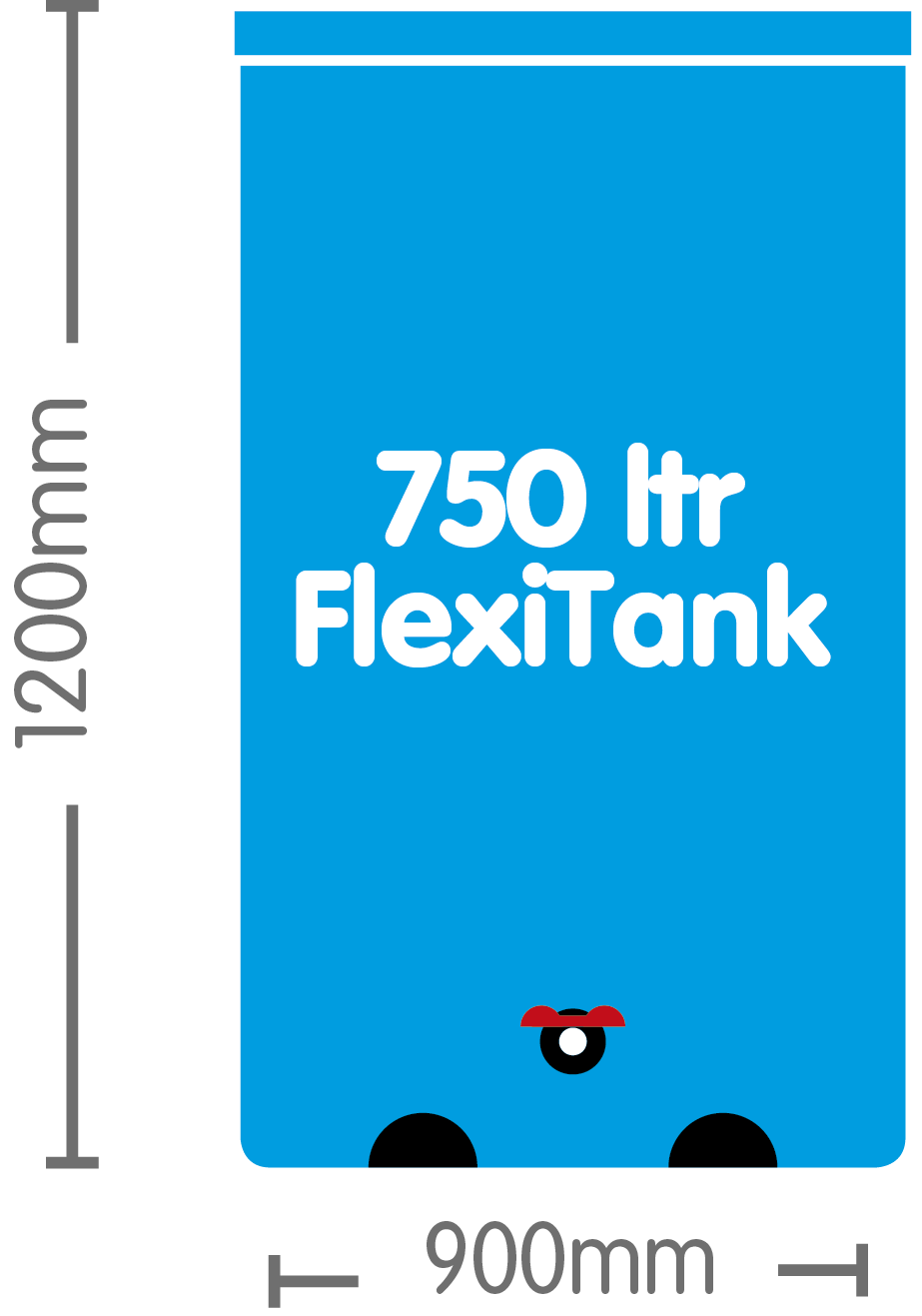 750-Liter-Flexitank-Symbol