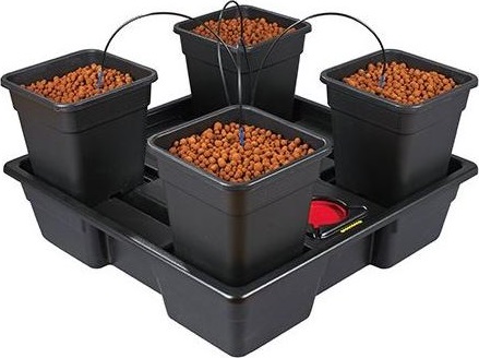 Atami WILMA XL - 4x18L, 90x90x20cm Deckel