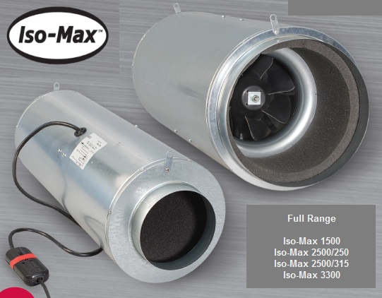 Ruck ISO-MAX, 430 m3/h, 160 mm, 3 Geschwindigkeiten