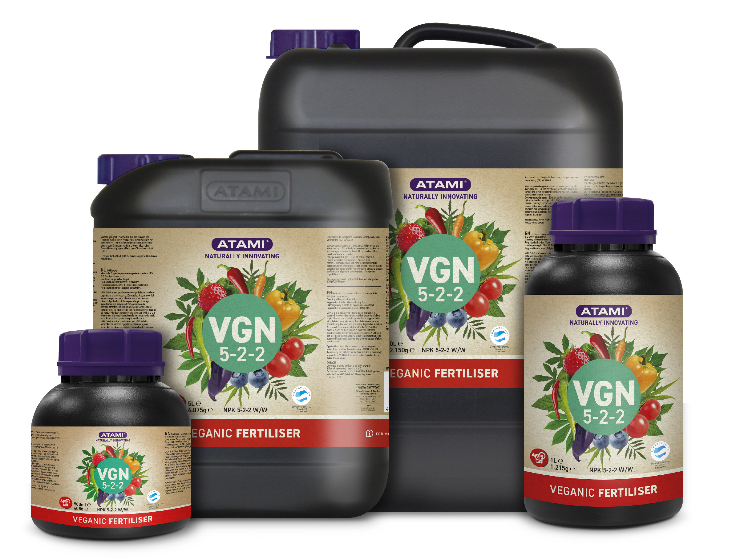 Atami VGN 5-2-2 Vegan dnger fr Wachstum - higarden.de