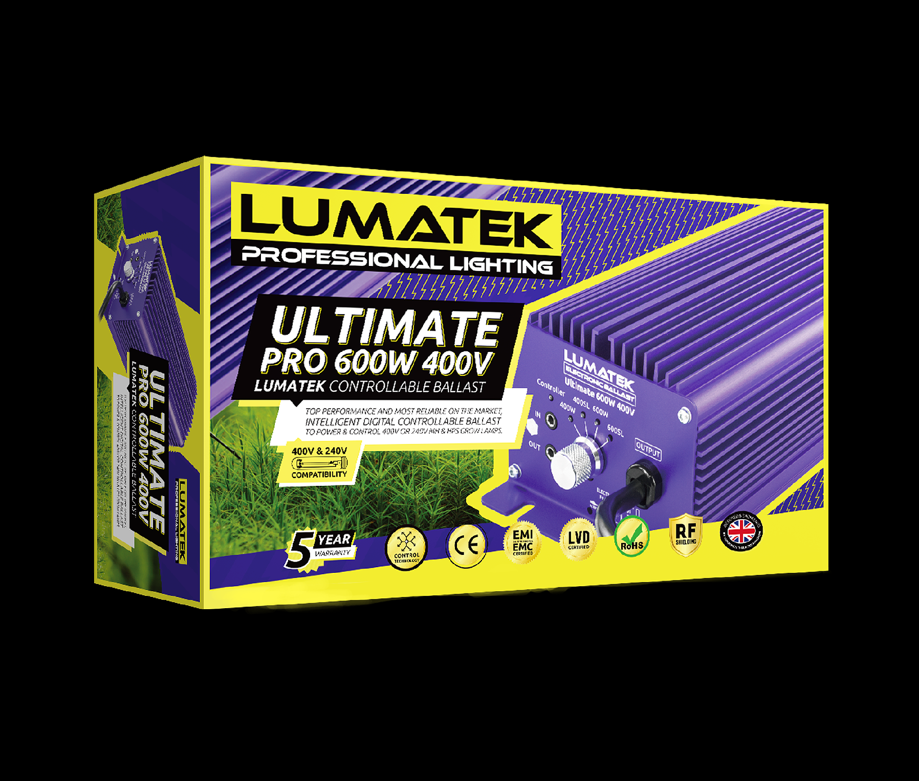 600W 400V ULTIMATIVES VOLLSTÄNDIGES MOCKUP