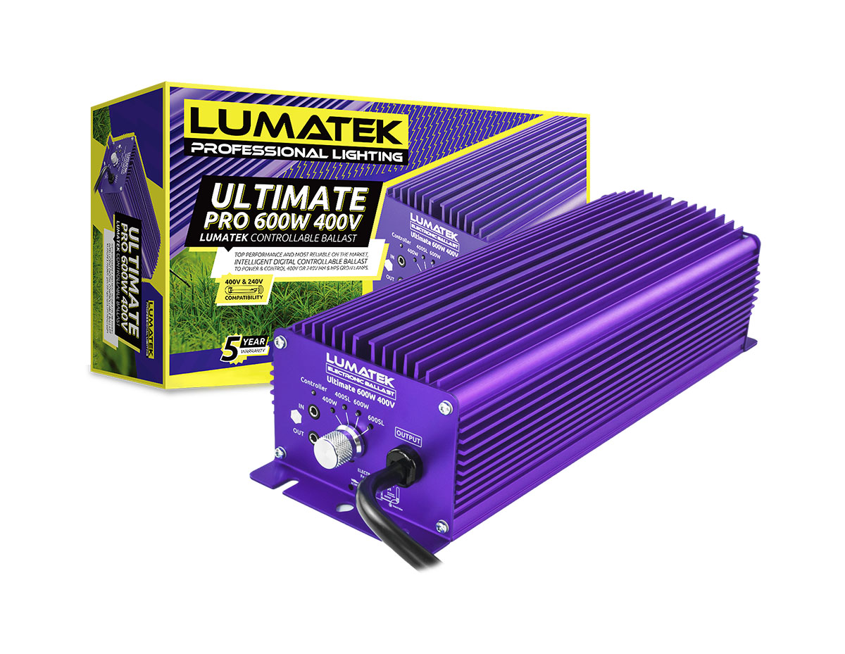 LUMATEK UltimatePro 600W 400V Steuerbares Vorschaltgerät Verpackung