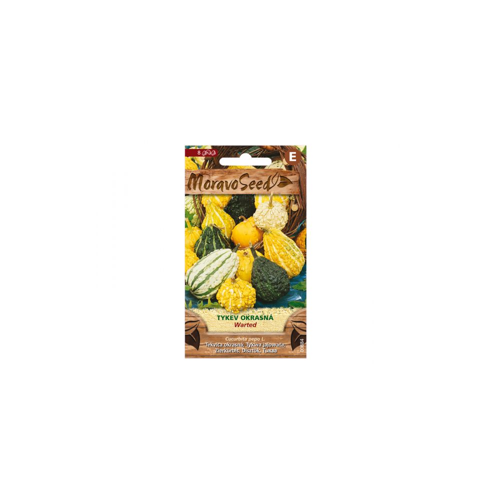 Samen MoravoSeed Zierkürbis WARTED, 8 St