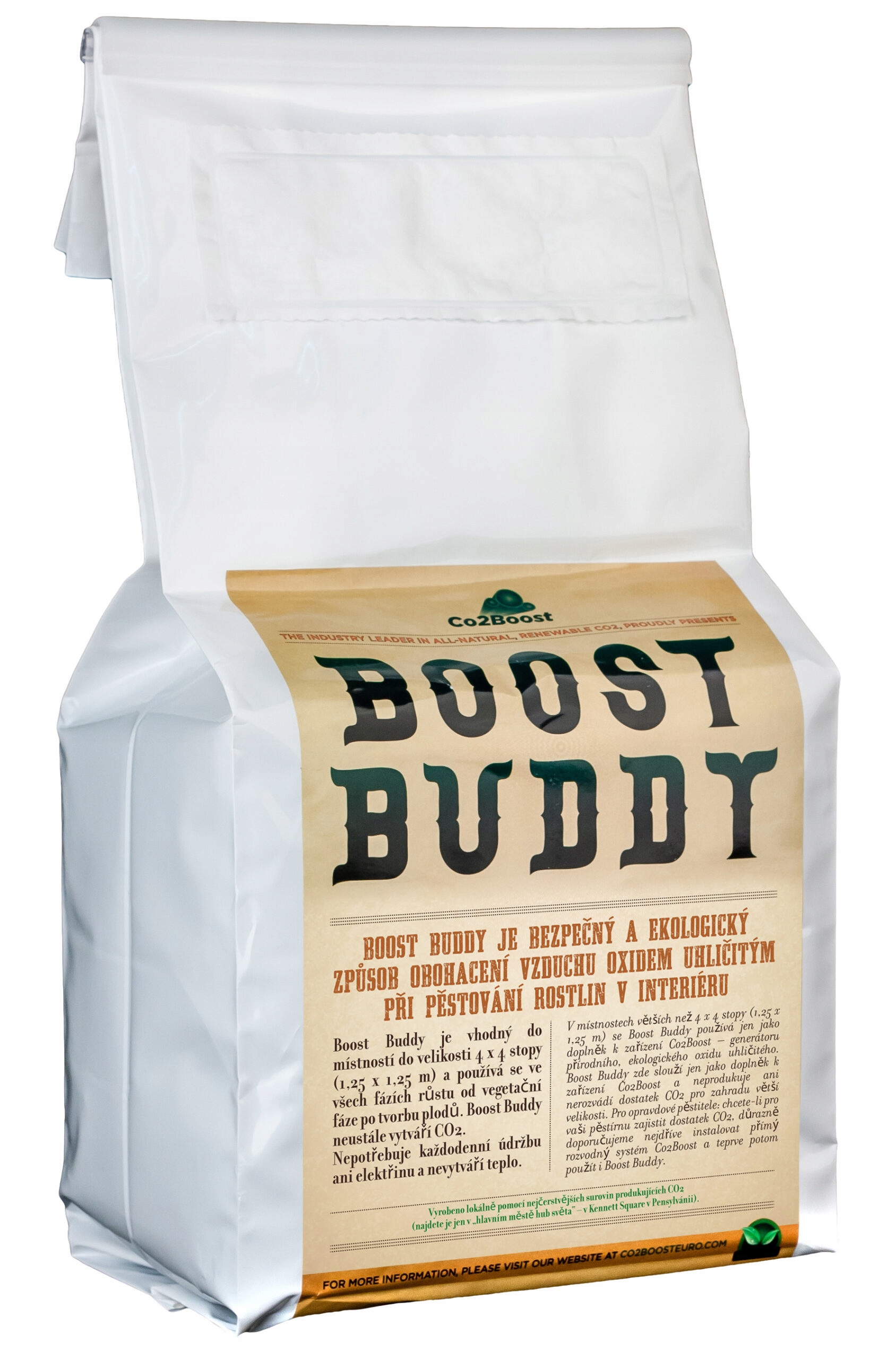 BOOST BUDDY CO2 GENERATOR CO2 FÜR GROWBOX PFLANZEN PILZ 100 BIO DÜNGER