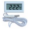 ht 02 digitales thermometer mit externem fühler temperaturmessbereich 50 bis 110c weiß