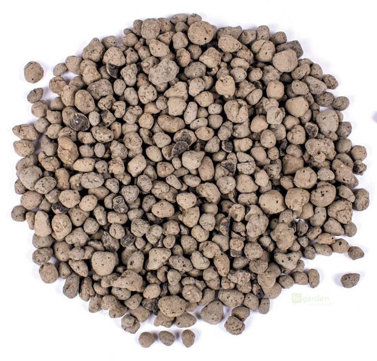 Expanded clay as a growing medium