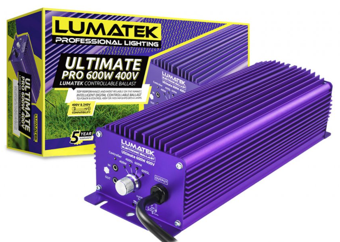 Digital ballast with automatic lamp detection