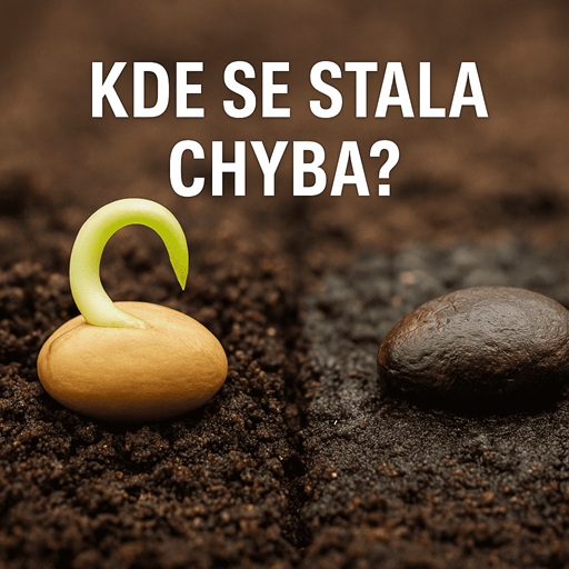 Бавно покълване? Възможни причини и какво да правим