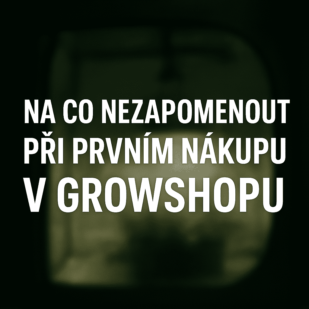 What to Remember for Your First Purchase at a Growshop