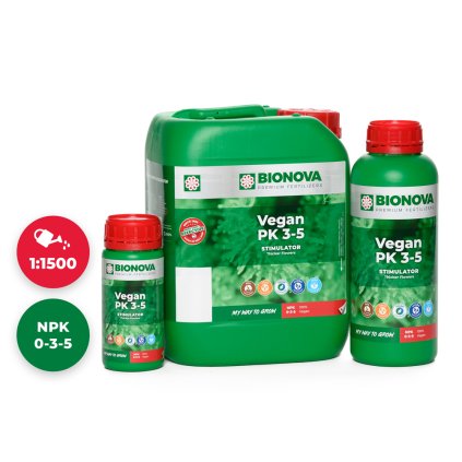 Vegan PK 3 5 Set 5L 1L 250ml Bionova stimulator