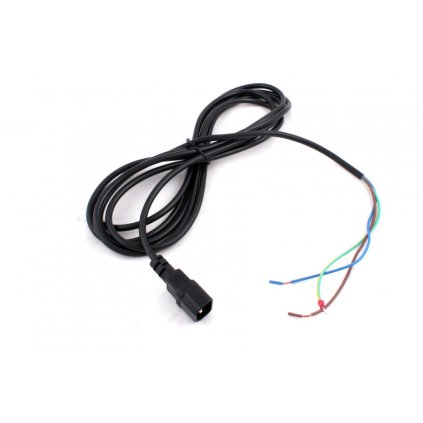 Kabel 3*1,5mm, délka 4m s IEC konektorem (samec) Cover