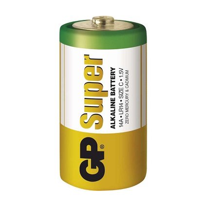 27222 1 baterie gp super lr14 c 2 ks ve folii