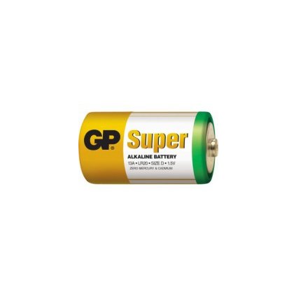 27228 1 baterie gp super lr20 d 2 ks ve folii