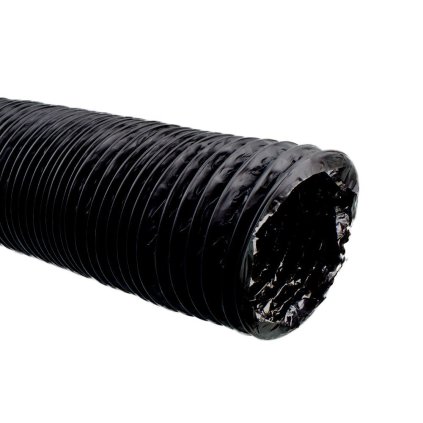 GAS Black Combi 200mm ventilation pipe reinforced (Size box 5m)