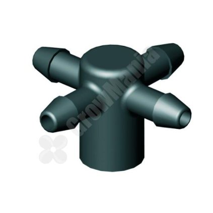 26592 1 rozvadec na 4 kapilary 5 mm horizontalni