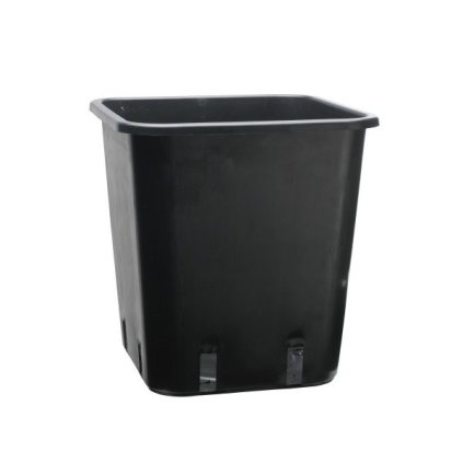 Plastic flowerpot 9x9x10cm, 0.5L (Colour Terakota)