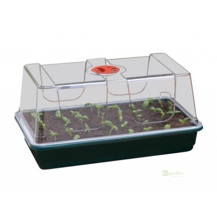 Garland Midi High Dome, hard plastic, 37.5x23x18cm (Colour Black)