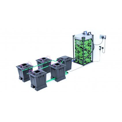 Alien Hydroponics Aero 4Pot (Option Black 15L)