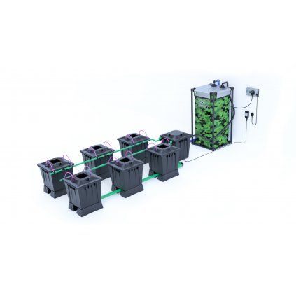 Alien Hydroponics Aero 6Pot (Option Black 15L)