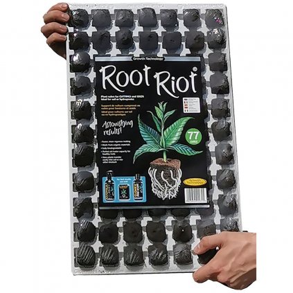 growth technology root riot organic plant cubes x 77 tray 21994 1 p