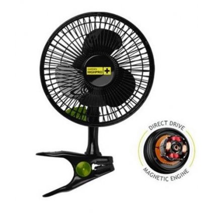 Ventilátor Garden Highpro Clip Fan 20CM / 12W Cover