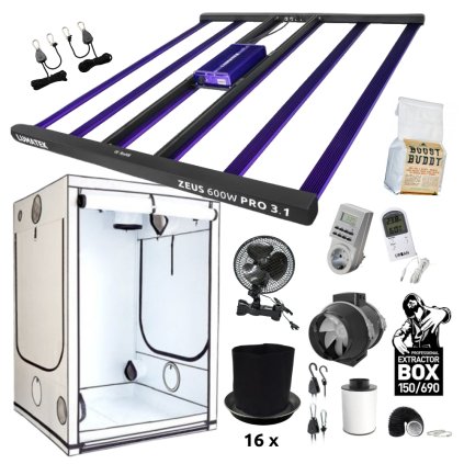 LED Set 600W ZEUS PRO 3.1 150x150x220cm Max Quality