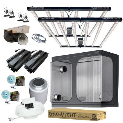 LED Set DOUBLE 720w Maxibright 120x240x200cm Max Quality
