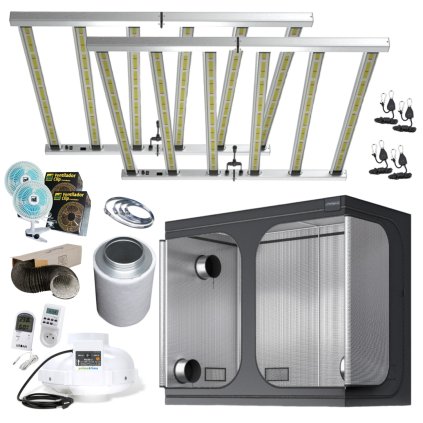 LED Set 2x720W Lazerlite PRO 120x240x200cm Max Quality