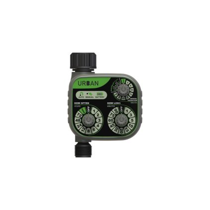 Urban Analog Hose Timer, digital three-button timer
