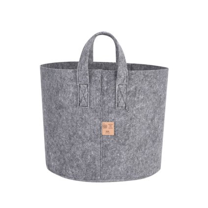 Dirt Bag Grey 22 l textile planter
