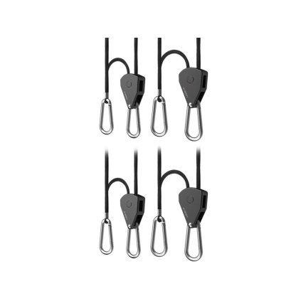 40977 ac infinity heavy duty adjustable rope clip hanger two pairs
