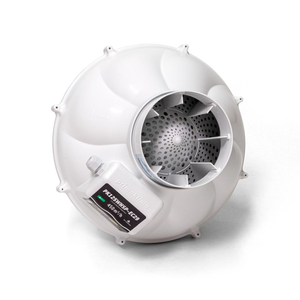 45804 2 prima klima ventilator whisperblower ec 125mm 450m3 h ec motor bez regulace