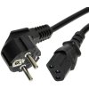 Extension Cord - IEC (female) to EU plug, 1,5m