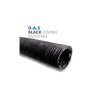 GAS Black Combi 125mm ventilation pipe reinforced (Size box 5m)