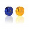Super Puff aluminium box 35ml, diameter 50 mm (Colour Golden)
