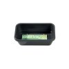 Garland plastic Mini Seed Tray with drainage 17x10x5cm (Colour Black)