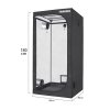 42180 trafika growtent 80h 80x80x180 cm