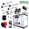 LED Set Sanlight 4xEVO 6 150 400W 150x300x200cm Max Quality