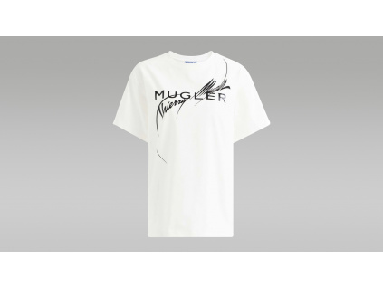Mugler HM Printed T shirt White