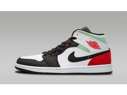 jordan 1 mid se red black toe 1