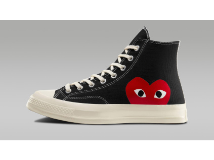 Converse Chuck Taylor All Star 70 Hi Comme des Garcons PLAY Black 1