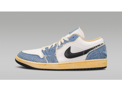 Jordan 1 Low SE WRMK Sashiko Denim 3