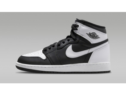 jordan kids air jordan 1 retro high og black white 2