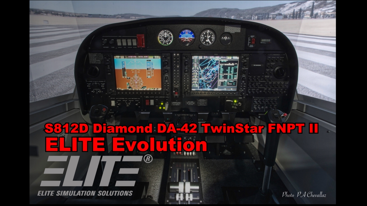 ELITE Evolution S812D Diamond DA-42 TwinStar FNPT II