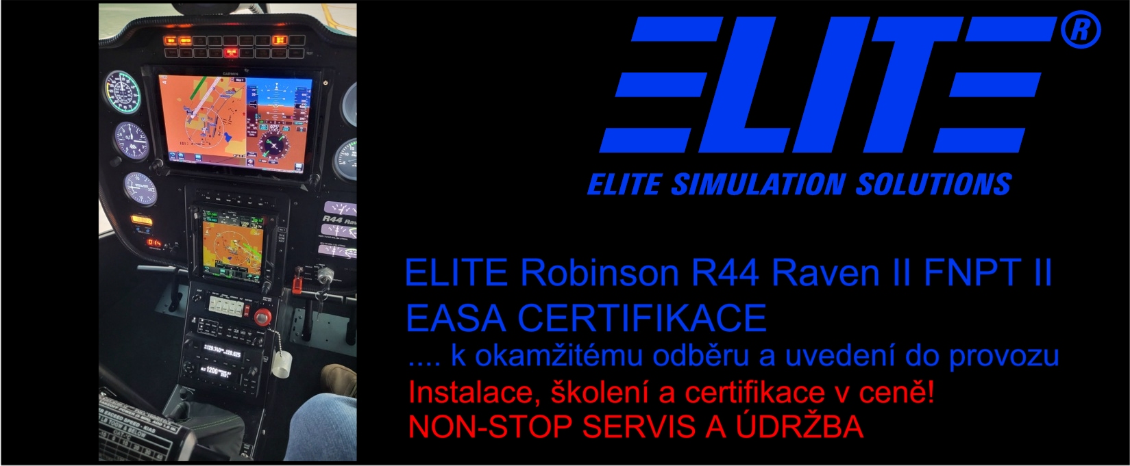 ELITE Robinson R44 Raven II FNPT II