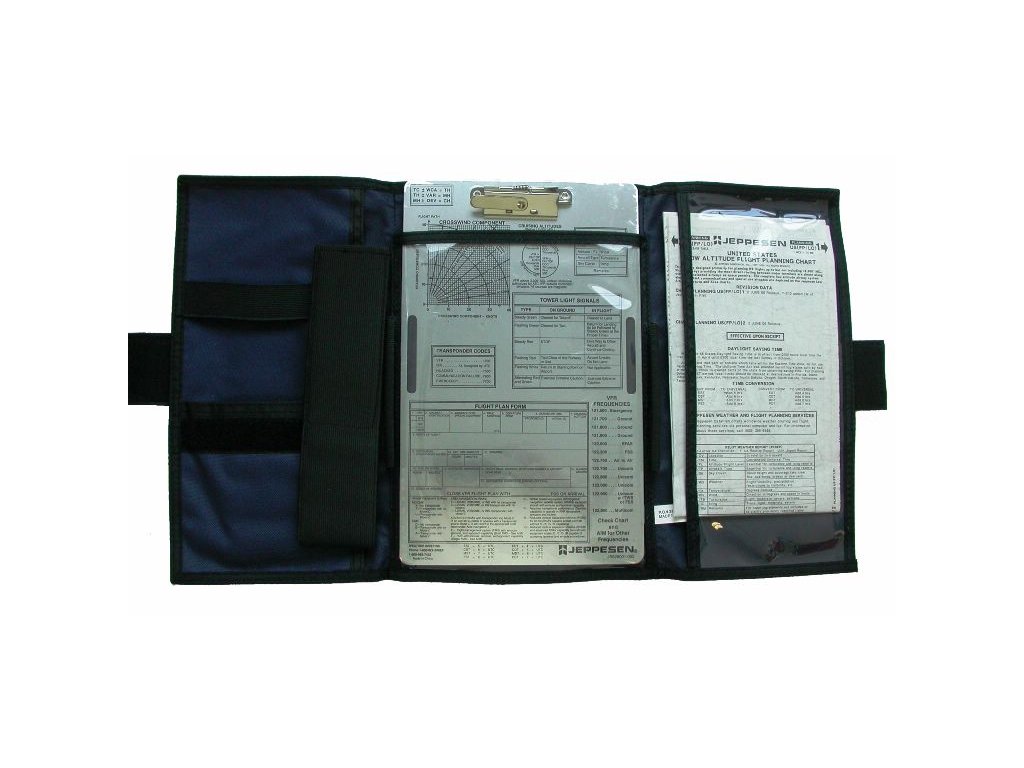 Jeppesen VFR Trifold Kneeboard with clipboard High In The Sky