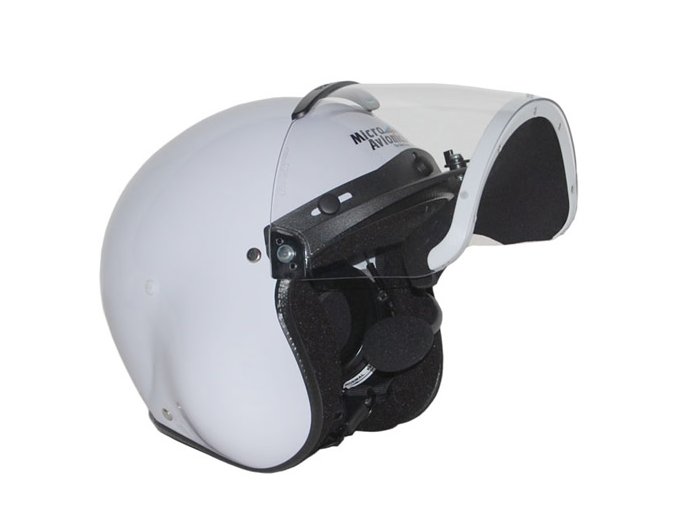 microavionics integral helmet